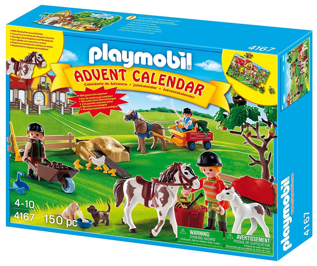 PLAYMOBIL Advent Calendar Pony Farm Great Additional Surpris – toy-vs