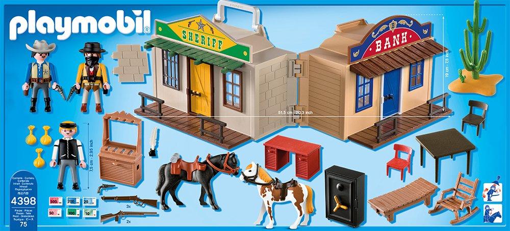 Vásárlás: Playmobil Hordozható Cowboy játékcsomag (4398) Playmobil árak  összehasonlítása, Hordozható Cowboy játékcsomag 4398 boltok