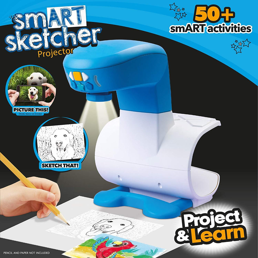 Smart Sketcher Projector With SD card AC Adater – toy-vs