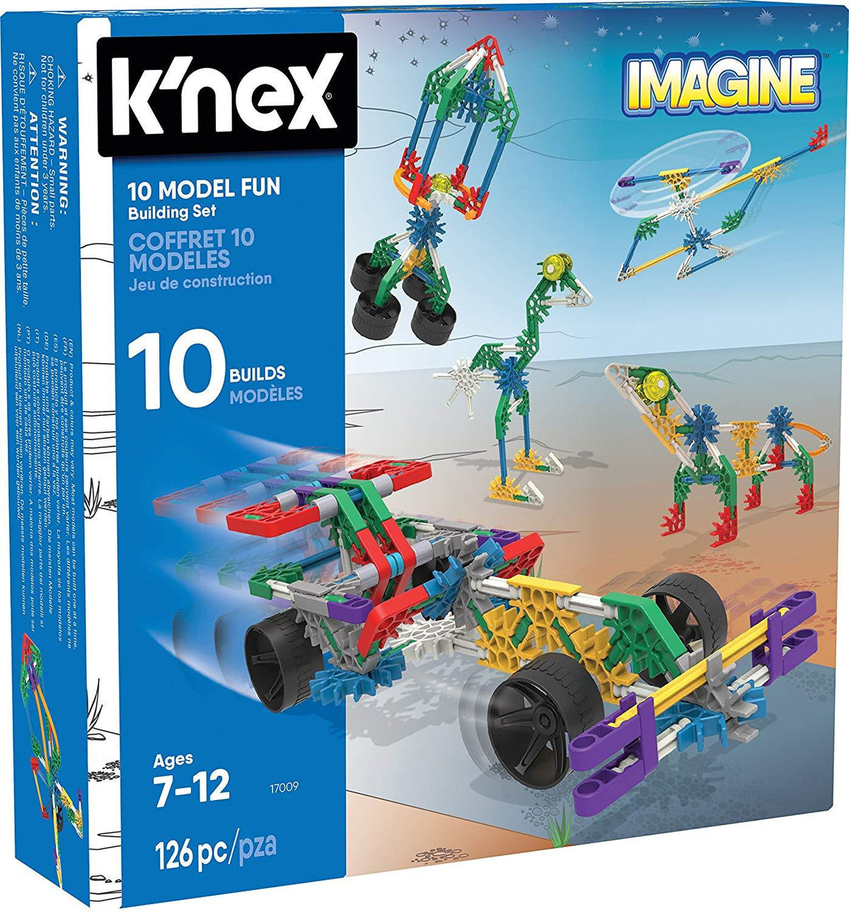 KNEX Imagine 10 Model Building Set