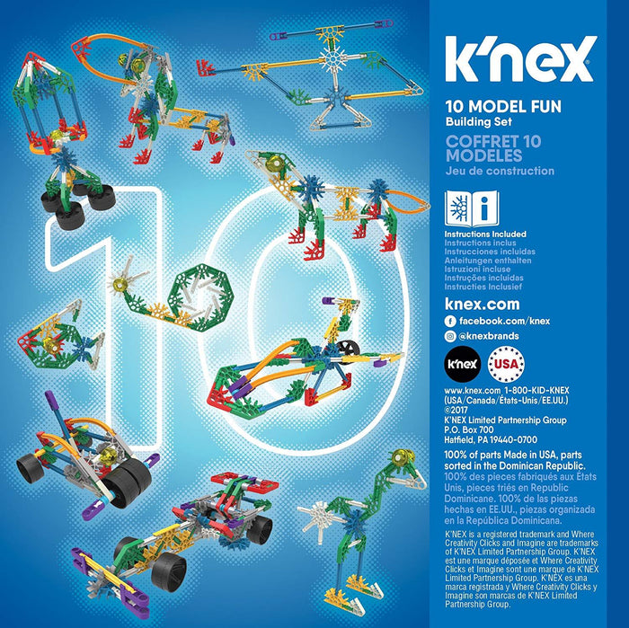 KNEX Imagine 10 Model Building Set
