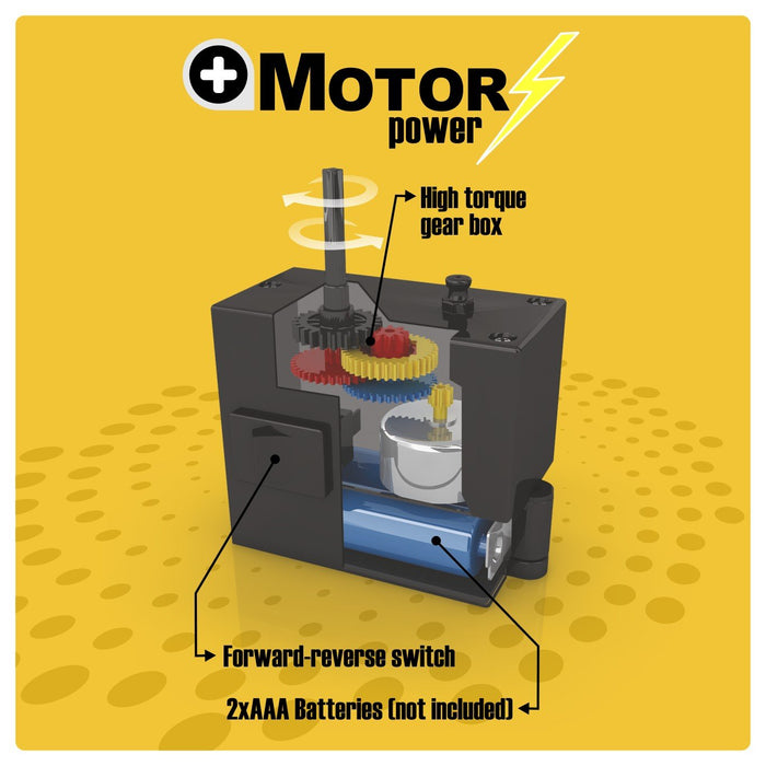 Engino Inventor Motorized 120-in1 Models Stem