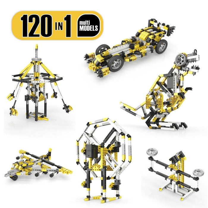 Engino Inventor Motorized 120-in1 Models Stem