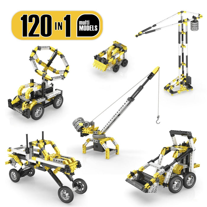 Engino Inventor Motorized 120-in1 Models Stem