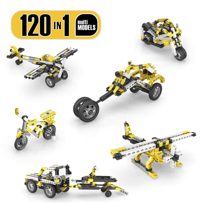 Engino Inventor Motorized 120-in1 Models Stem