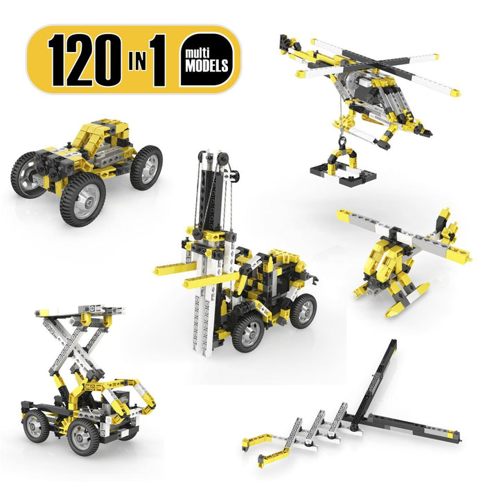 Engino Inventor Motorized 120-in1 Models Stem