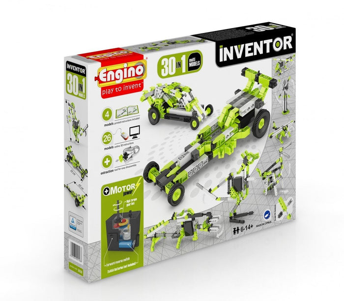 Engino Inventor 30-in-1 Models Motorized Set (multi models)