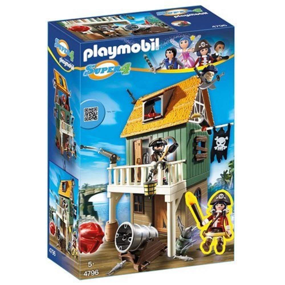 Playmobil 4796  Pirate Fort  Super 4  Hidden Island  94 Piece