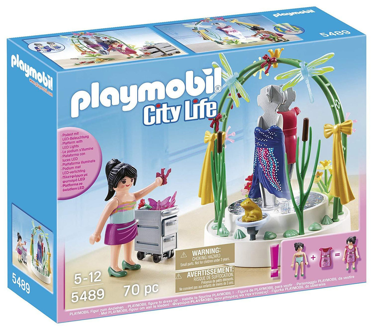 Playmobil 5489 City Life Shopping Centre Clothing Display