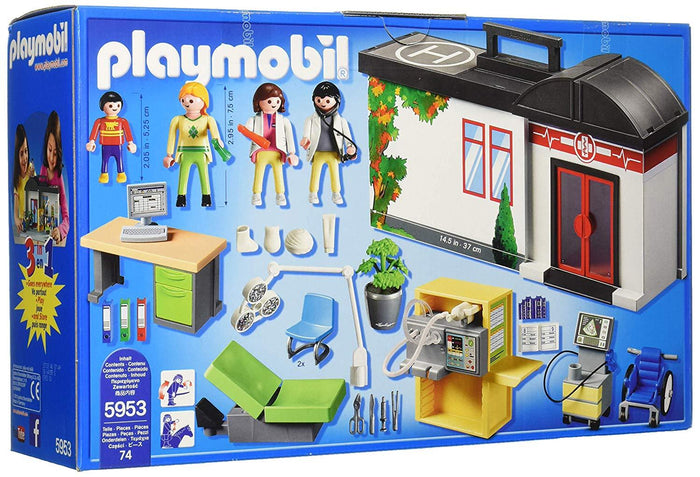Playmobil 5953 City Life Take Along Hospital