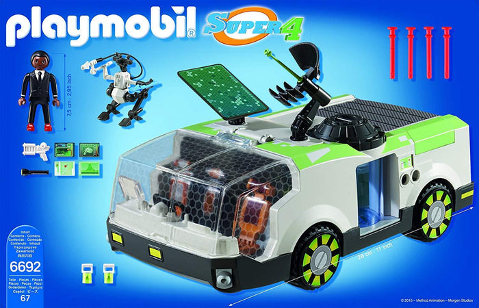 Playmobil 6692 Super 4 Chameleon toy-vs