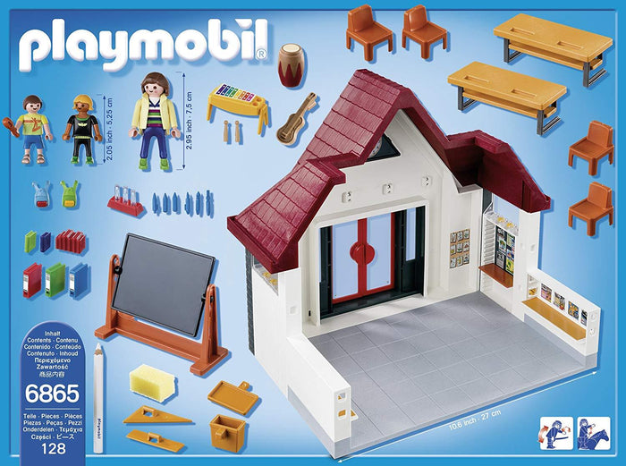 Playmobil 6865 City Life School House with Moveable Clock Hands – toy-vs