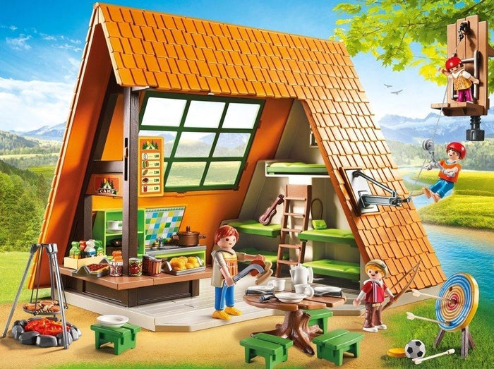 playmobil camping Playmobil 6887 Summer Fun Camping Lodge – toy-vs