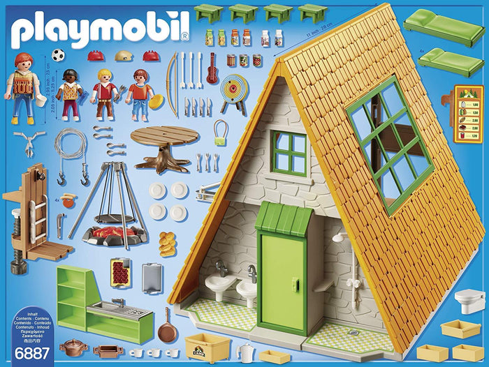 playmobil camp Playmobil 6887 Summer Fun Camping Lodge – toy-vs