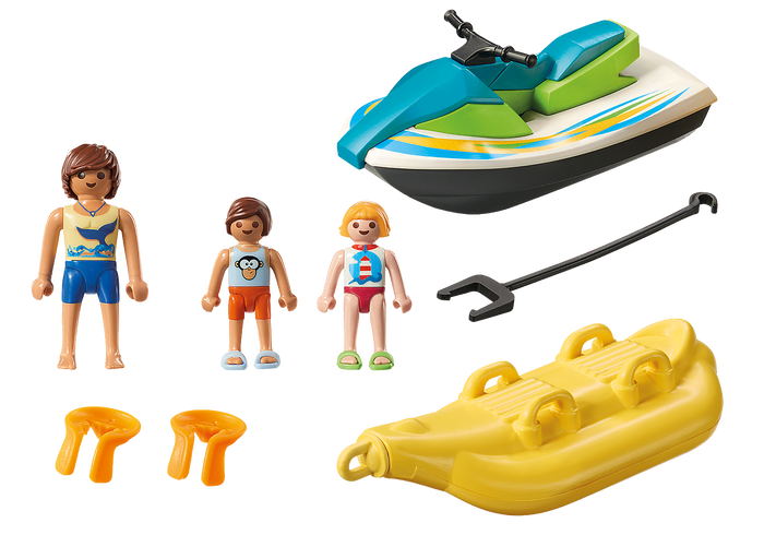 Playmobil 6980 Family Fun Floating Personal Watercraft with Banana Boat