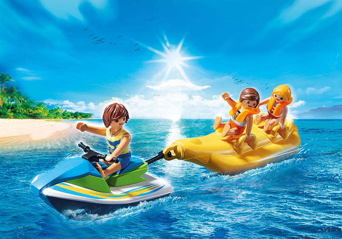 Playmobil 6980 Family Fun Floating Personal Watercraft with Banana Boat