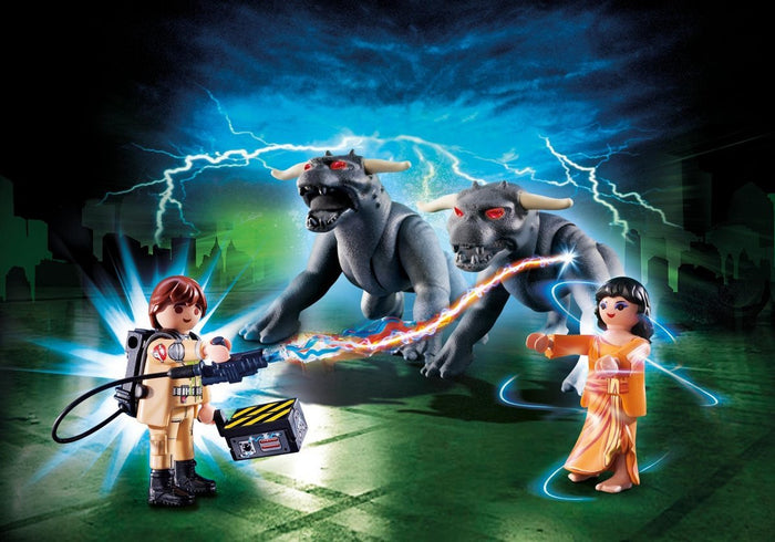 Playmobil 9223 Ghostbusters Venkman With Terror Dogs
