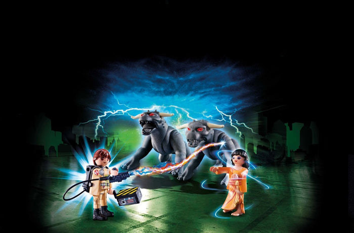 Playmobil 9223 Ghostbusters Venkman With Terror Dogs