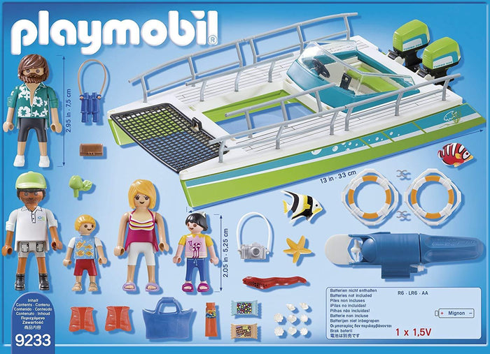 Playmobil 9233 Sport&Action Boat Glass Bottom