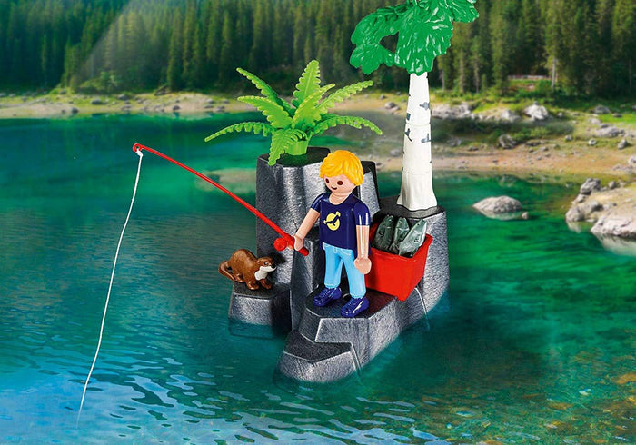 Playmobil 9320 Wild Life Cabin On The Lake