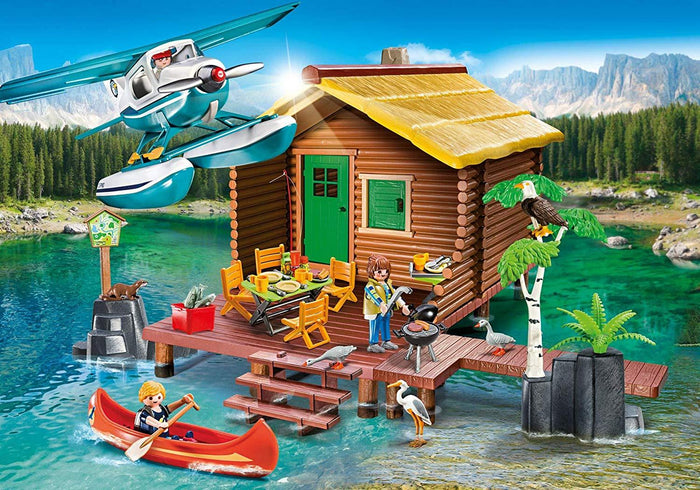 Playmobil 9320 Wild Life Cabin On The Lake – toy-vs