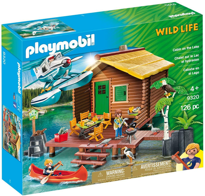 Playmobil 9320 Wild Life Cabin On The Lake – toy-vs