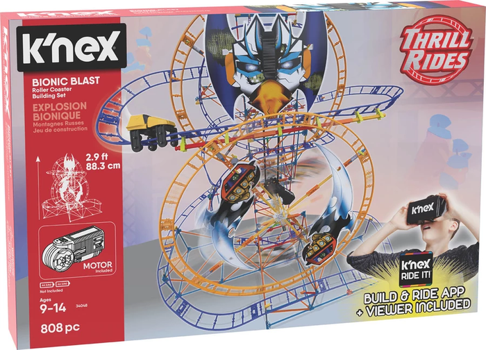 Knex toy roller coaster shop