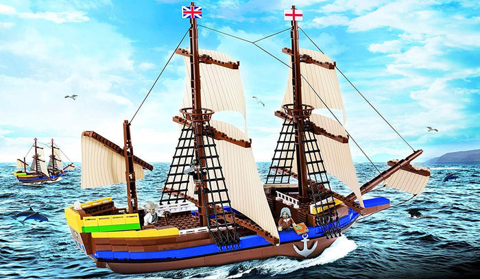 COBI 21077 Smithsonian Pilgrim Ship, The Mayflower (640 Pcs)