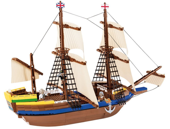 COBI 21077 Smithsonian Pilgrim Ship, The Mayflower (640 Pcs)