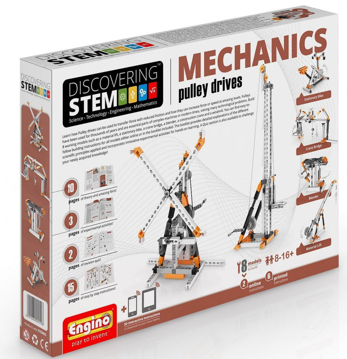 Engino Stem Mechanics Pulley Drivers