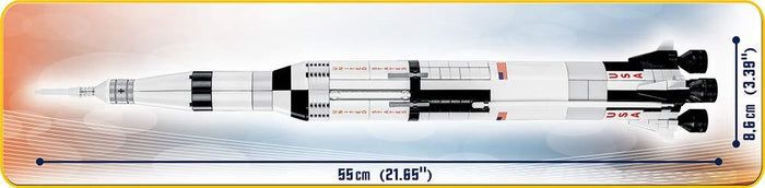 Cobi Smithsonain Saturn V Rocket  S.T.E.M. Collection 21080
